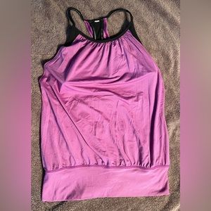 Lululemon ballon tank top with built-in bra